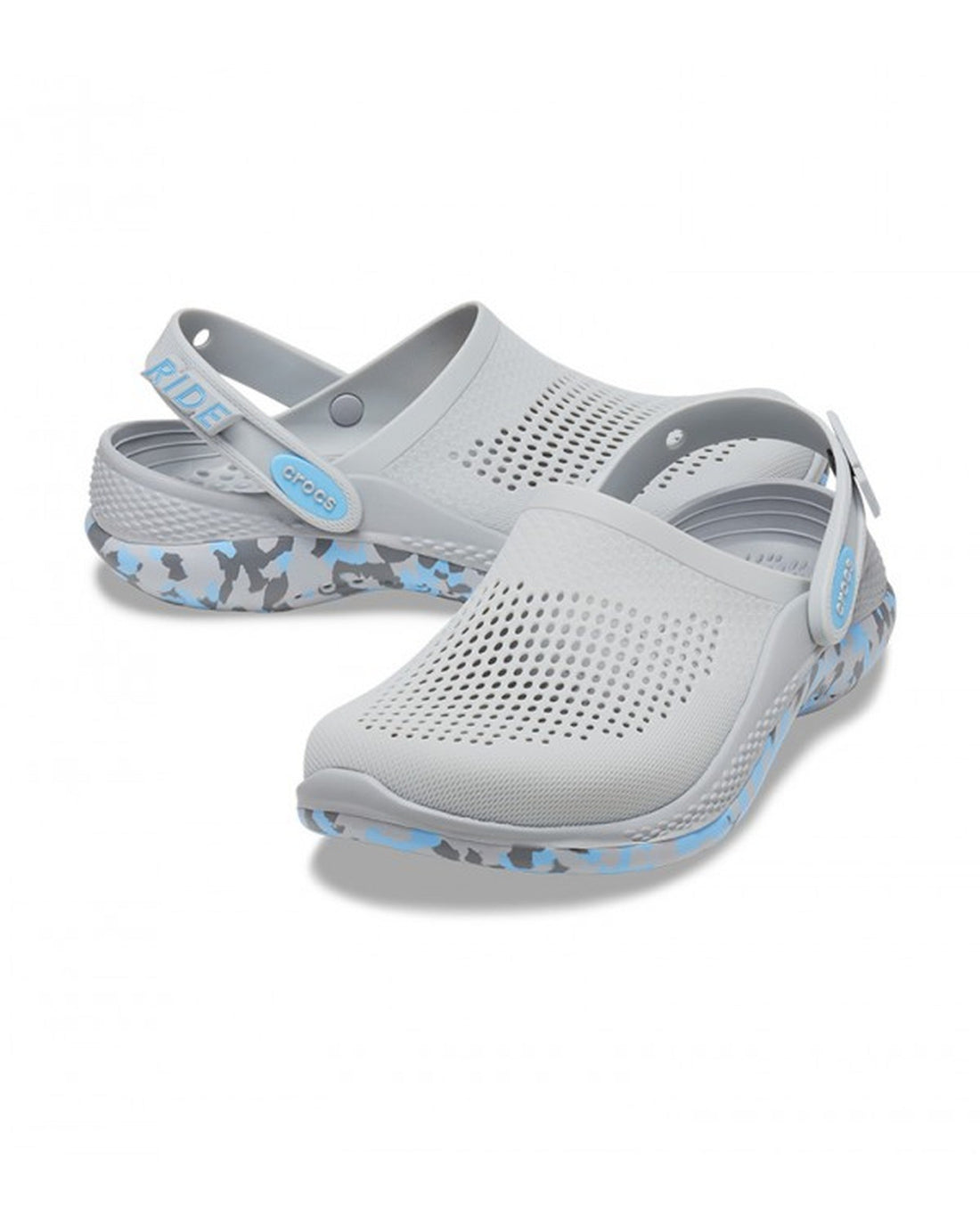 Literide-Clog-Unisex Adult-Light Grey/Oxygen-207634-0ZU