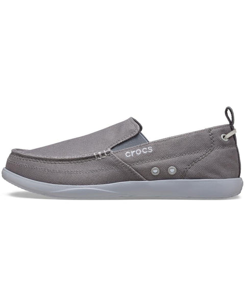 Crocs Walu Loafer — Men, Slate Grey/Light Grey