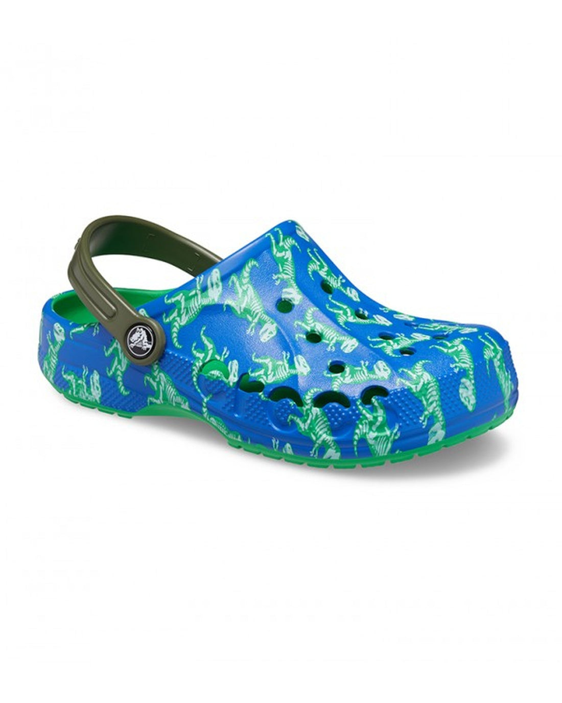 Crocs-Kids Baya Clog 207657-4LB Blue Bolt/Multi-7 Years - 20 Cm