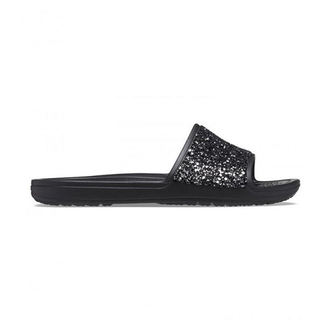 Crocs Sloane Slide — Women, Black/Black