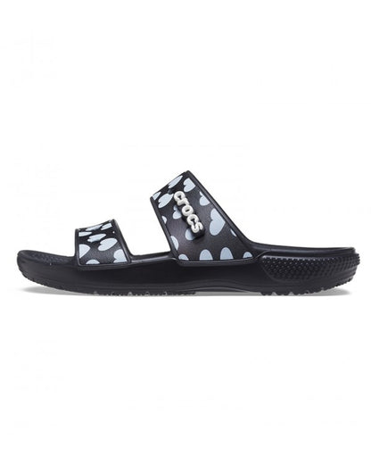 Classic-Sandal-Unisex Adult-Black/White-207680-066