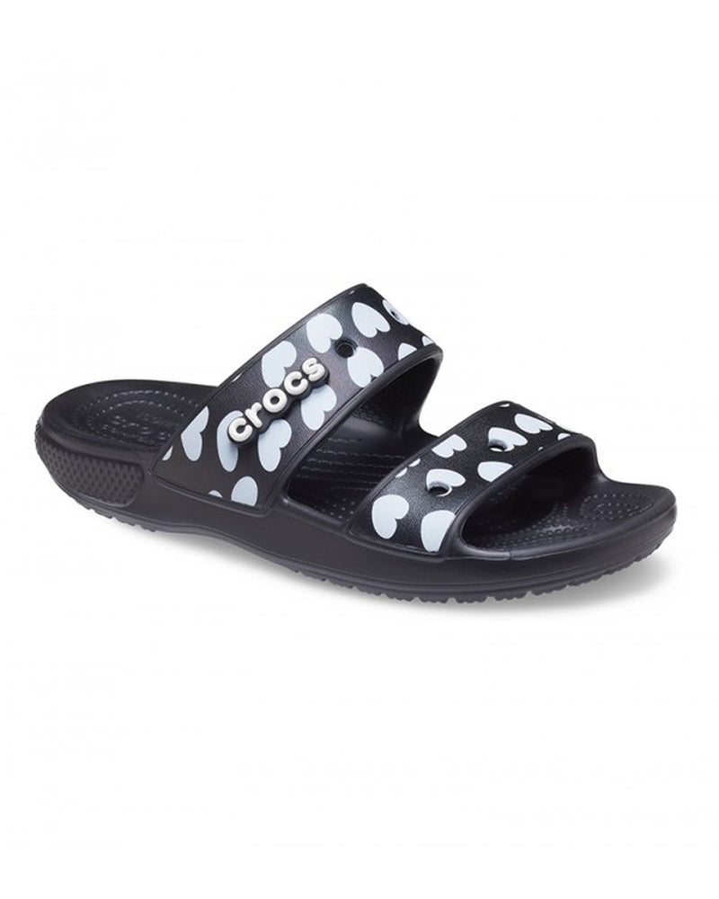 Classic-Sandal-Unisex Adult-Black/White-207680-066