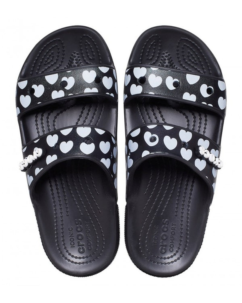 Classic-Sandal-Unisex Adult-Black/White-207680-066