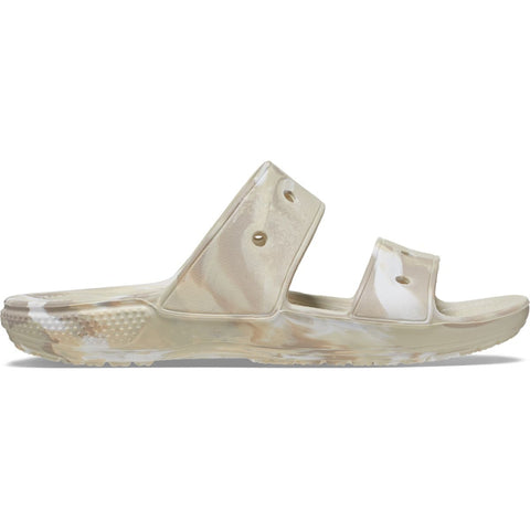 Crocs Classic Crocs Marbled Sandal — Bone/Multi (207701-2Y3)