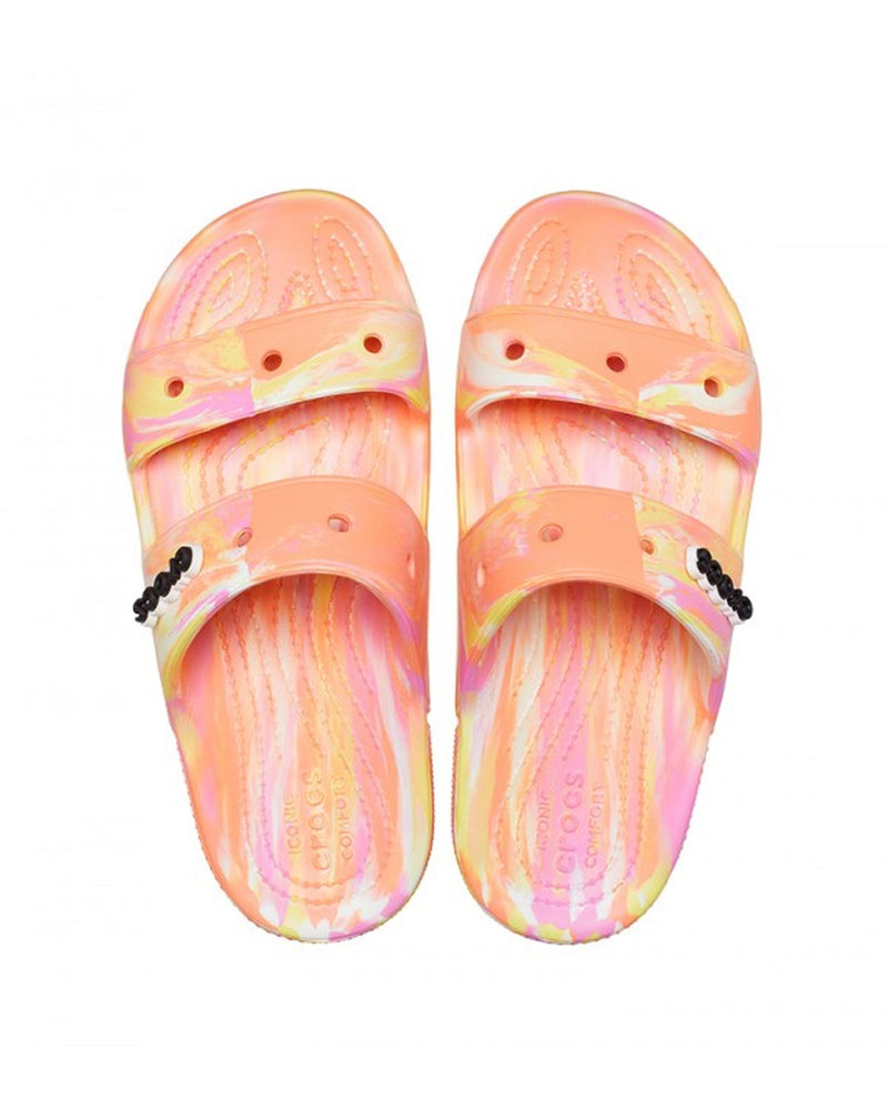 Classic-Sandal-Unisex Adult-Papaya/Multi-207701-83F