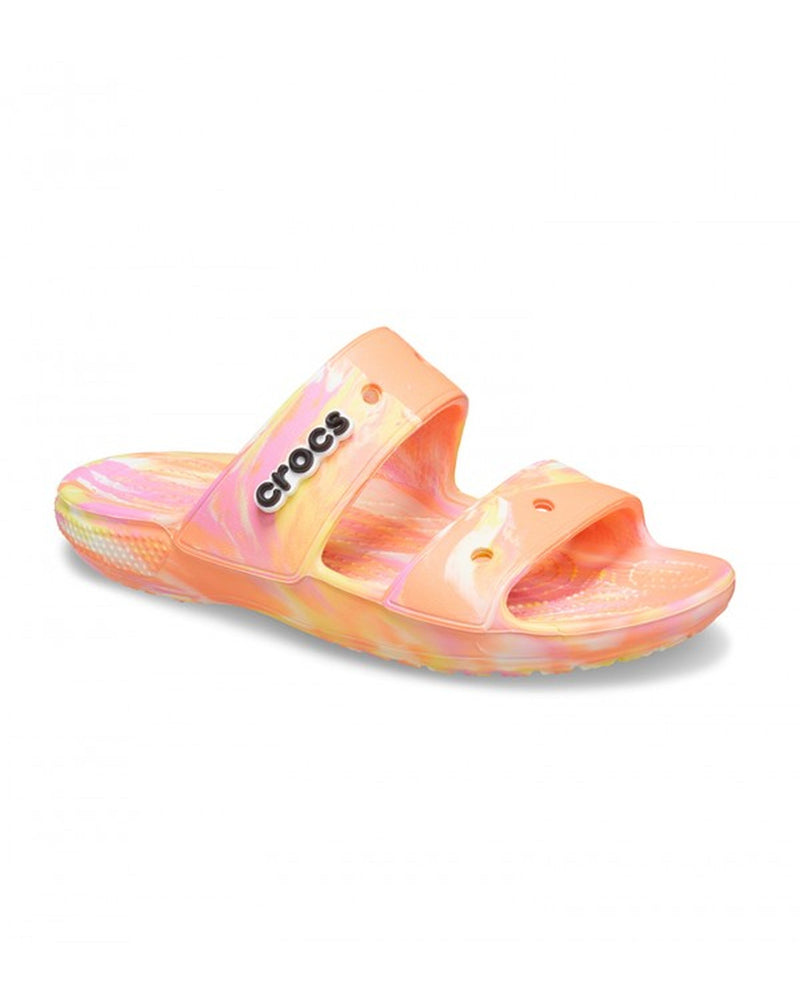 Classic-Sandal-Unisex Adult-Papaya/Multi-207701-83F