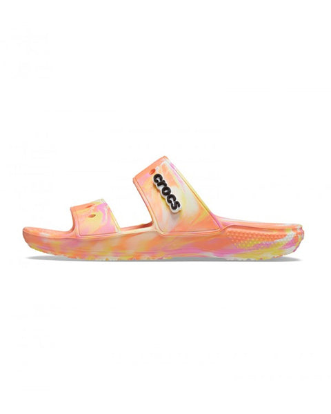 Crocs Classic Sandal — Men, Papaya/Multi