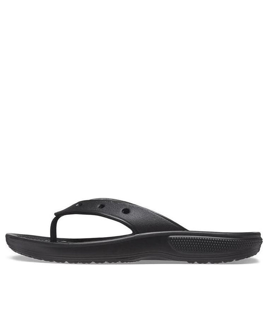 Unisex Adult-Crocs-Classic Flip 207713-001 Black-UK-14