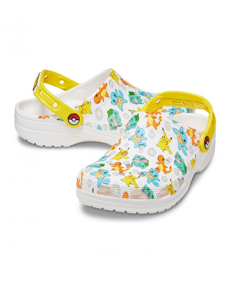 Classic-Clog-Unisex Adult-White/Multi-207765-94S