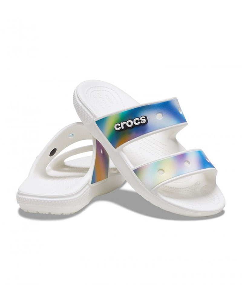 Classic-Sandal-Unisex Adult-White/Multi-207771-94S