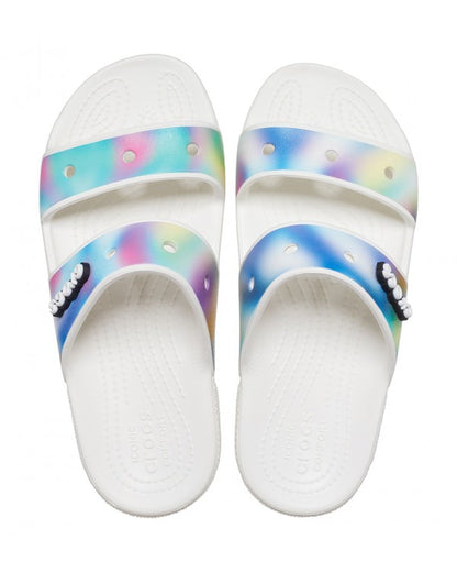 Classic-Sandal-Unisex Adult-White/Multi-207771-94S