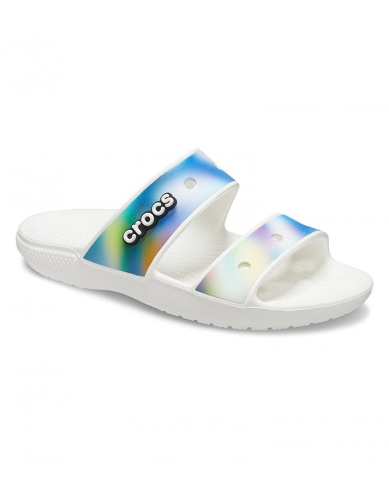 Classic-Sandal-Unisex Adult-White/Multi-207771-94S
