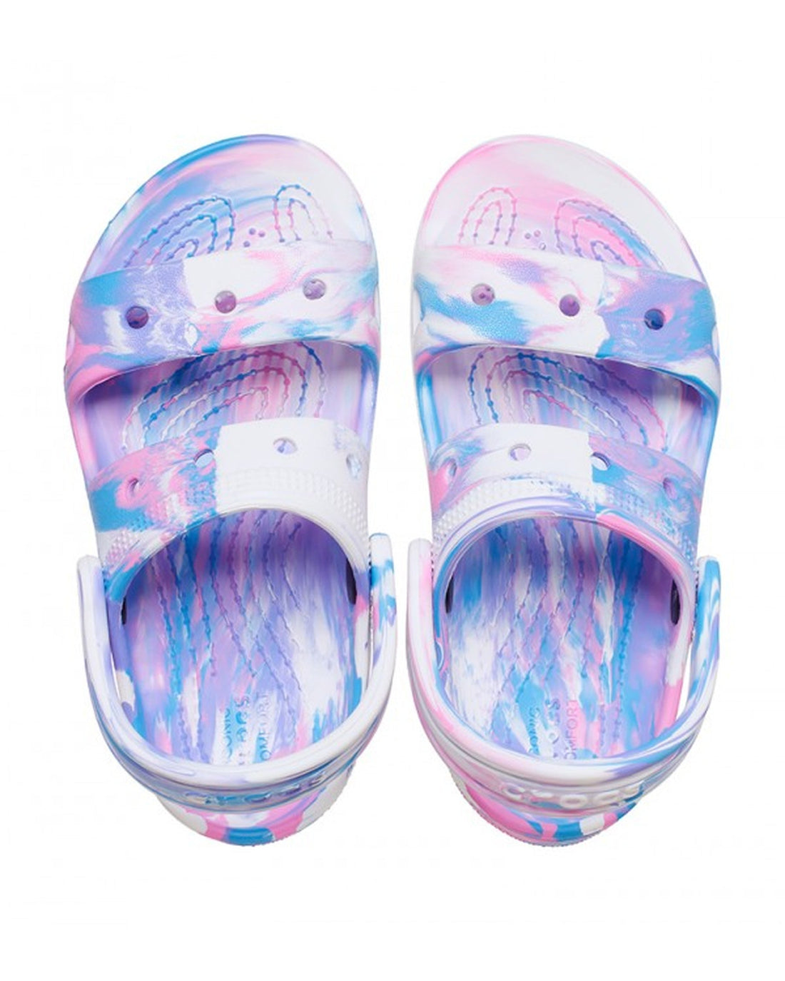 Classic-Sandal-Kids-White/Pink-207779-102