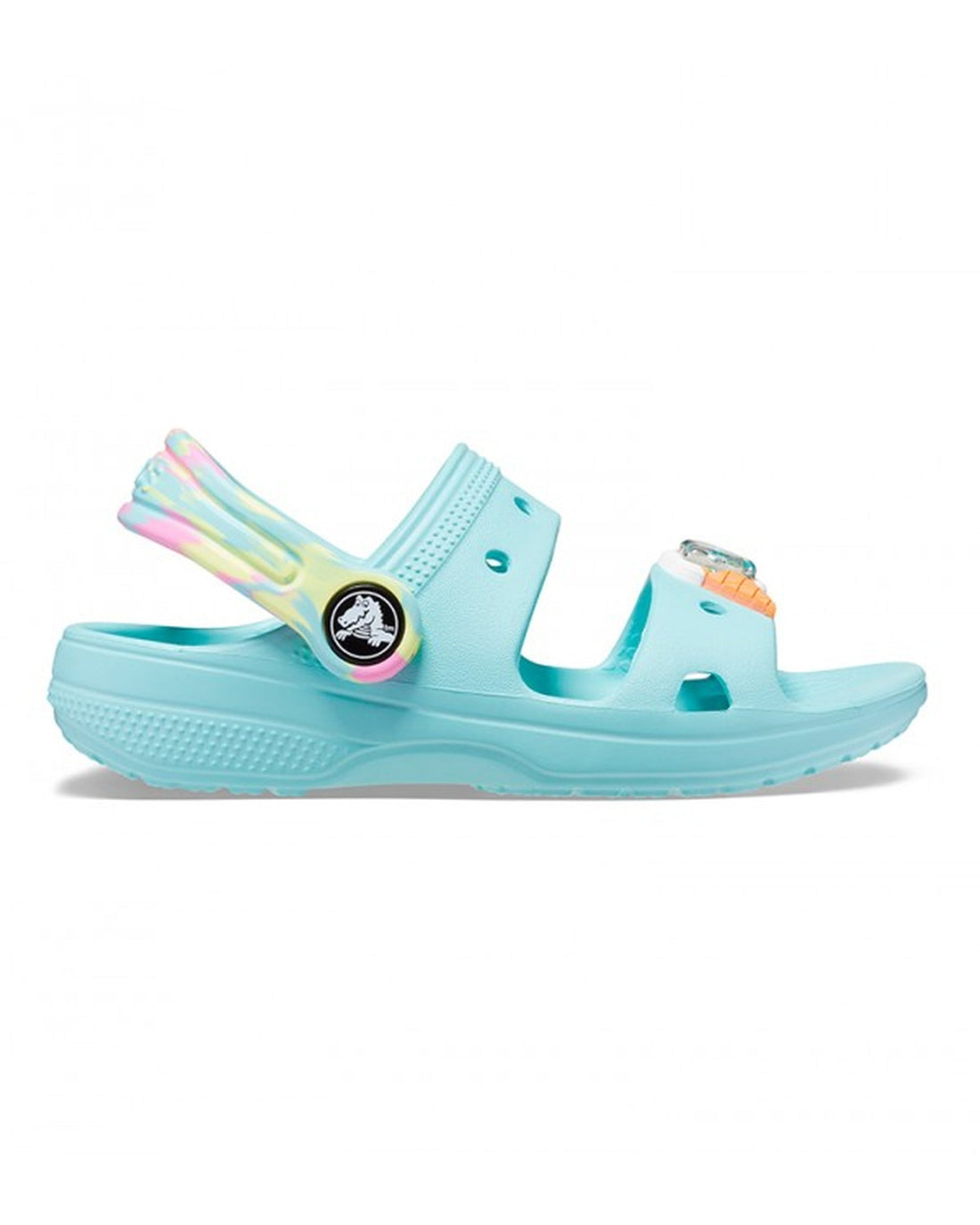 Crocs-Kids Classic Sandal 207803-4SS Pure Water-4 Years - 15.7 Cm