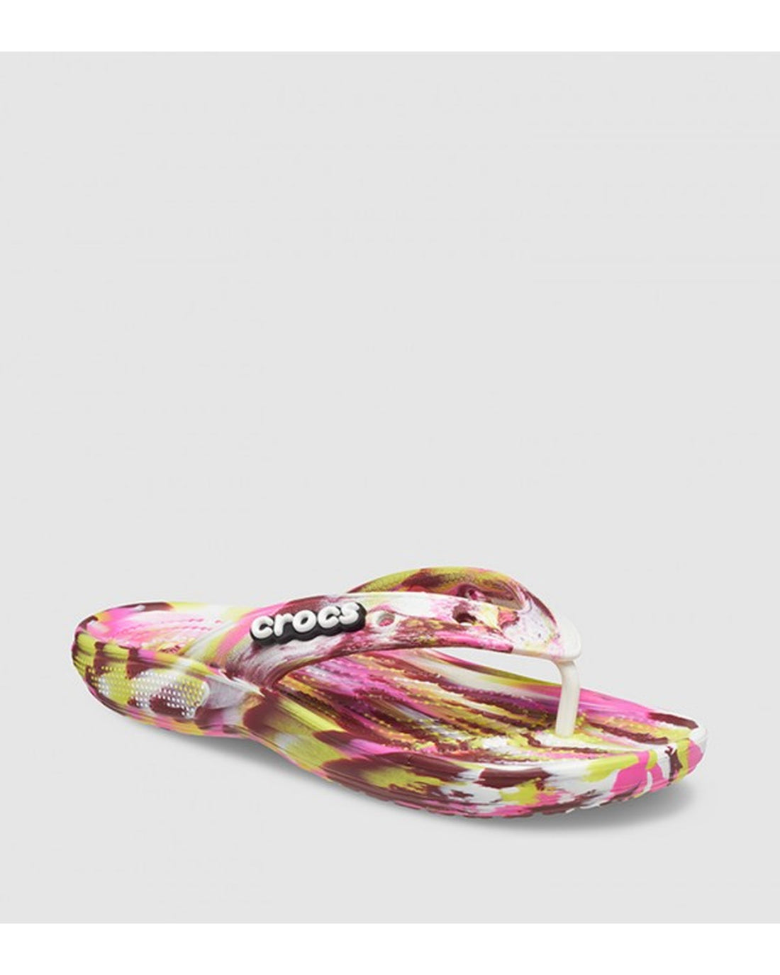 Unisex Adult-Crocs-Classic Flip 207822-6RW Electric Pink/Multi-UK-10