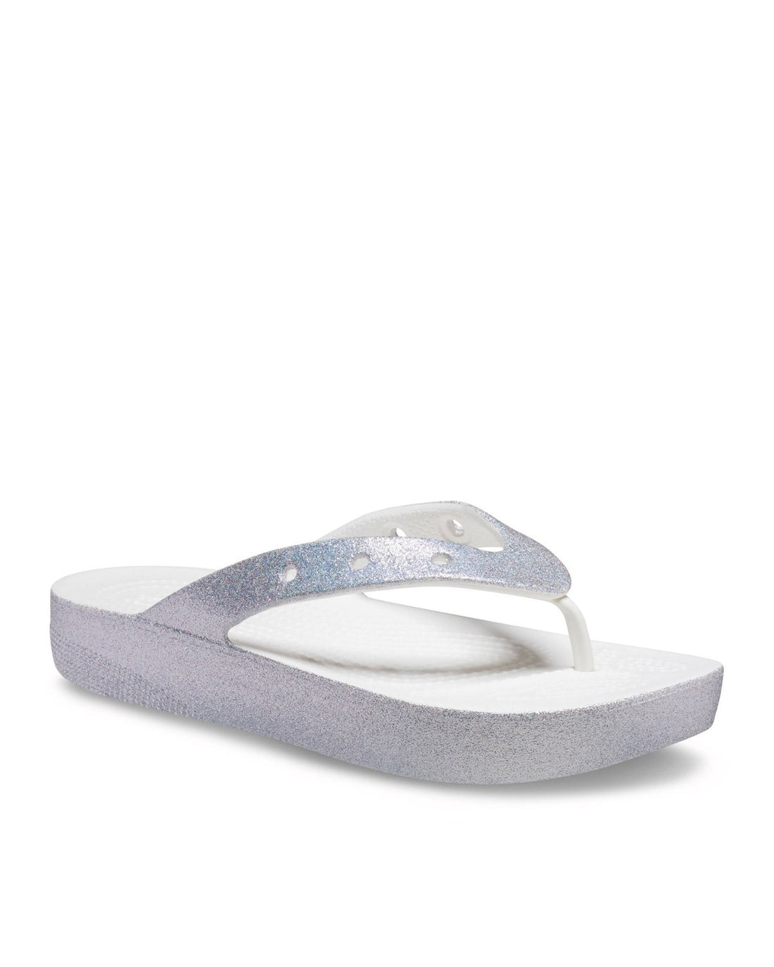 Women-Crocs-Classic Flip 207830-100 White-UK-9