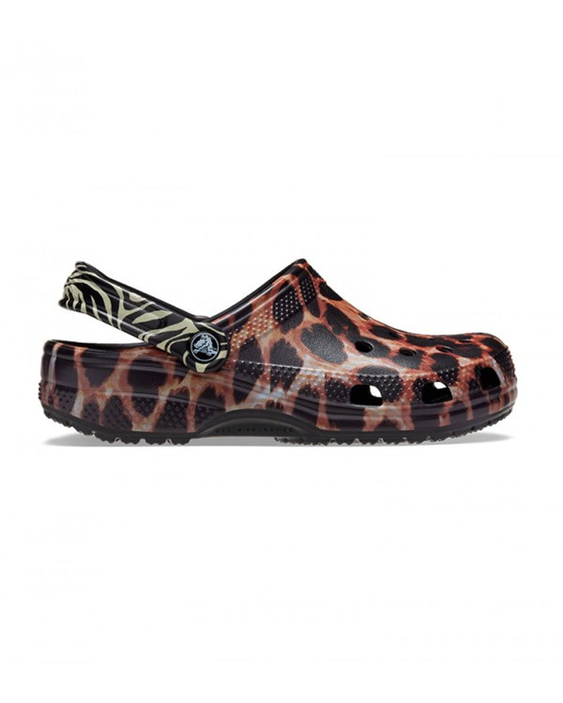 Classic-Clog-Unisex Adult-Black/Multi Animal-207840-0ZR