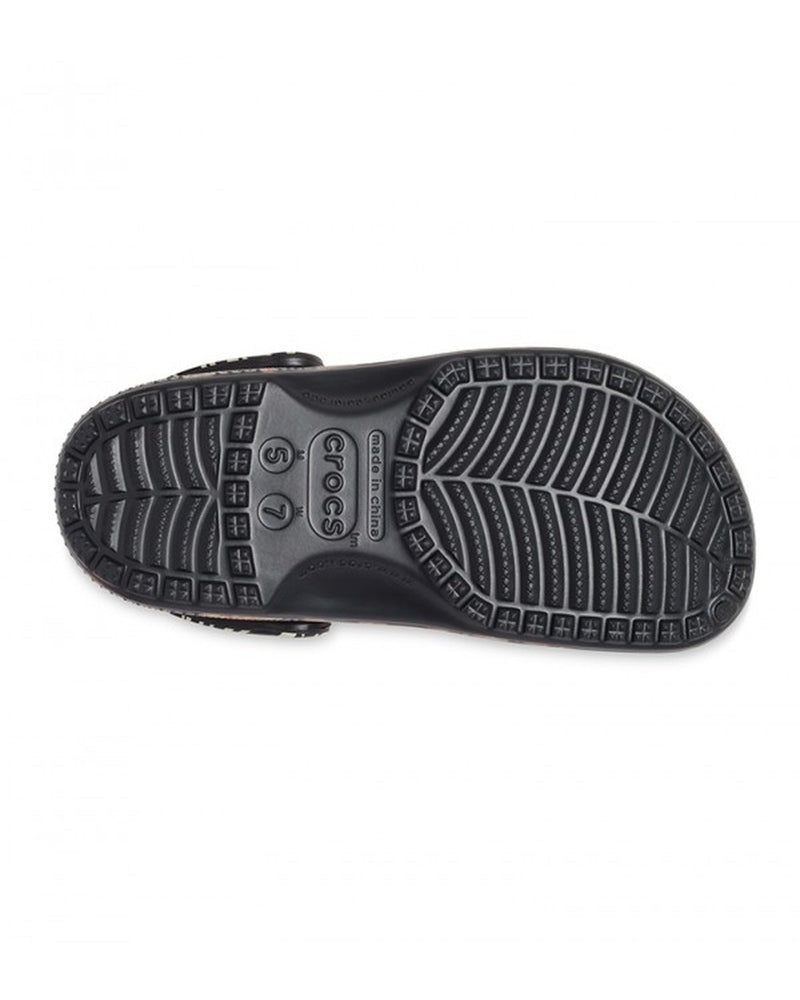 Classic-Clog-Unisex Adult-Black/Multi Animal-207840-0ZR