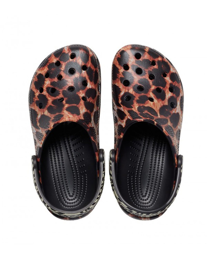Classic-Clog-Unisex Adult-Black/Multi Animal-207840-0ZR