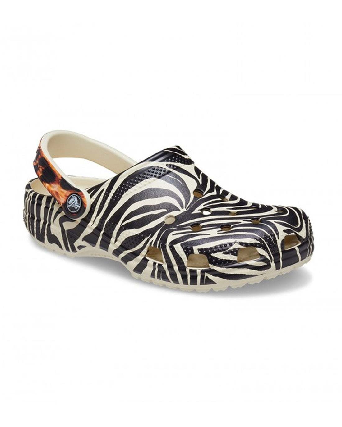 Unisex Adult-Crocs-Classic Clog 207840-2Y9 Bone/Multi Animal-UK-9