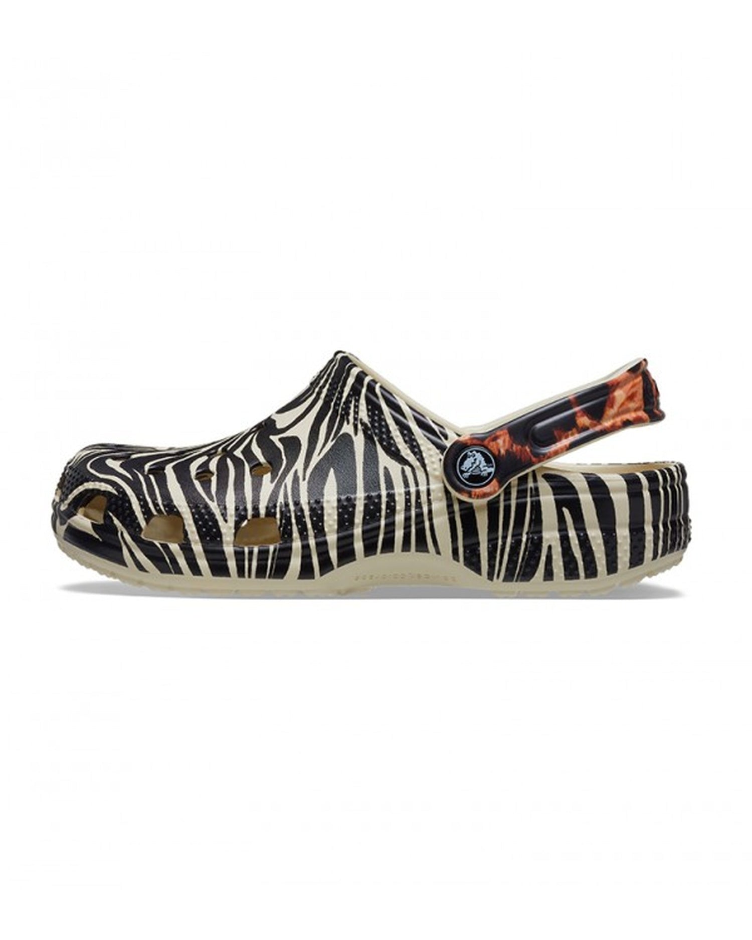 Unisex Adult-Crocs-Classic Clog 207840-2Y9 Bone/Multi Animal-UK-10