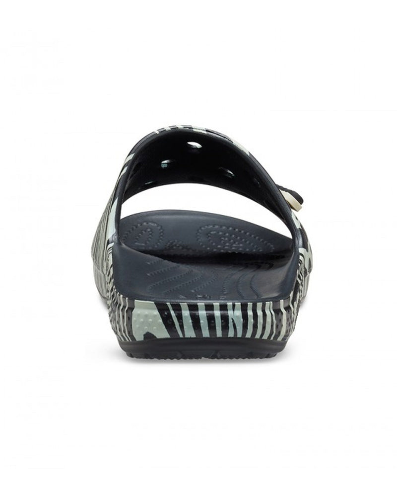 Classic-Slide-Unisex Adult-Black/Zebra Print-207841-0ZG