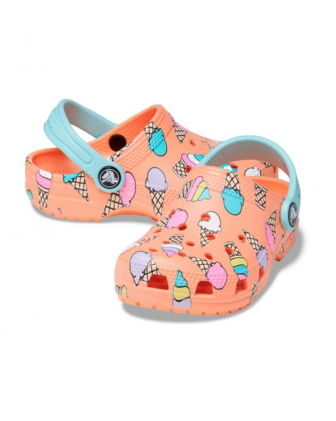 Crocs-Kids Classic Clog 207846-83E Papaya-4 Years - 15.7 Cm