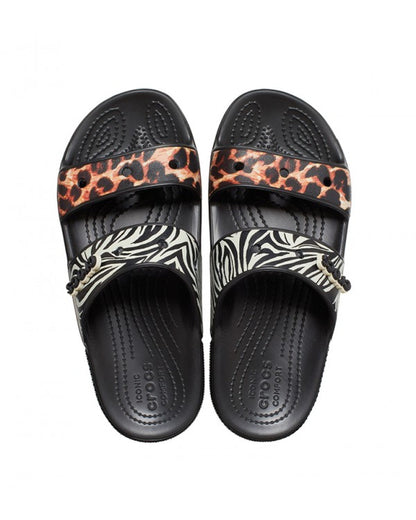 Classic-Sandal-Unisex Adult-Black/Multi-207847-0C4
