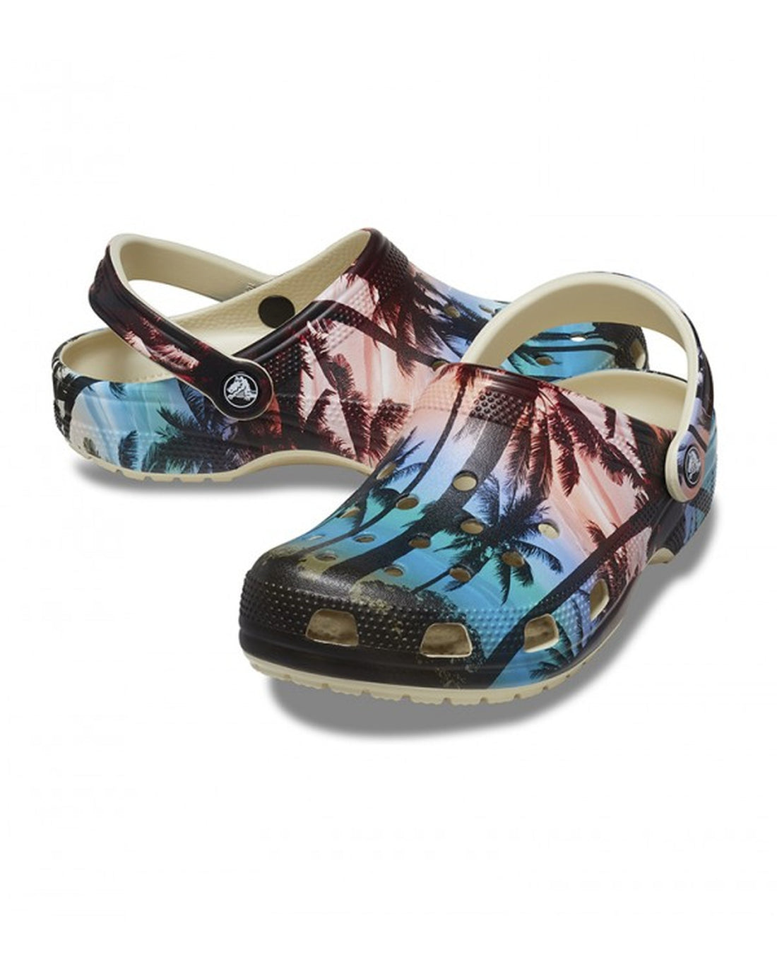 Classic-Clog-Unisex Adult-Bone/Multi-207849-2Y3