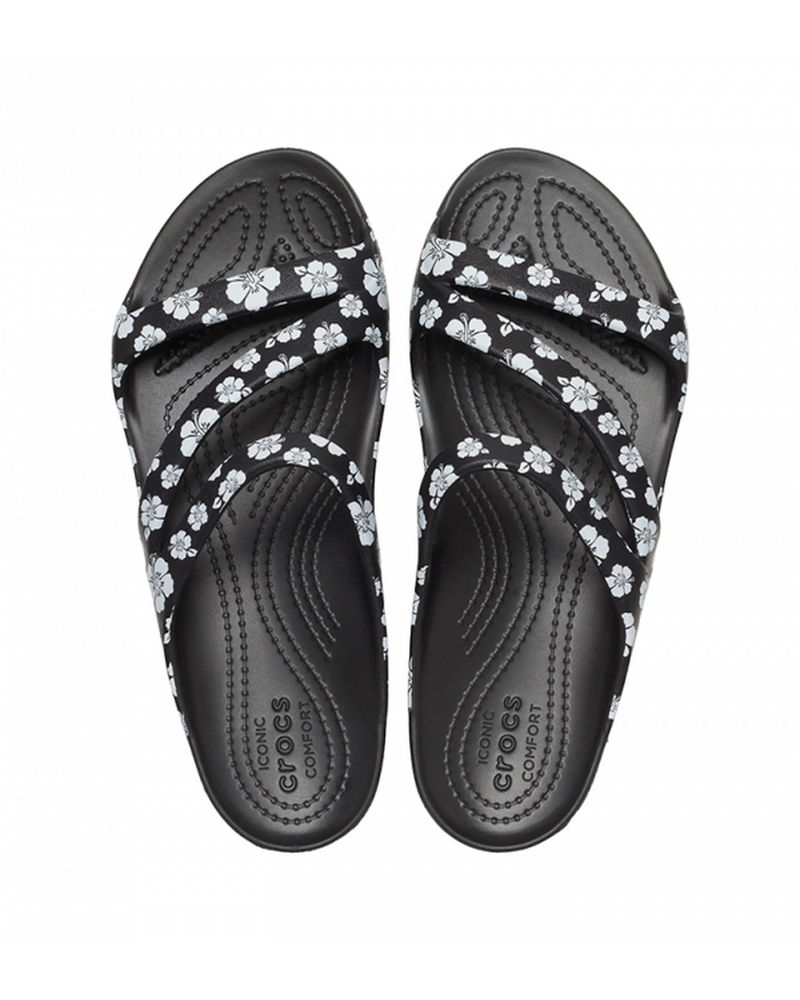 Kadee-Sandal-Women-Black/White-207854-066