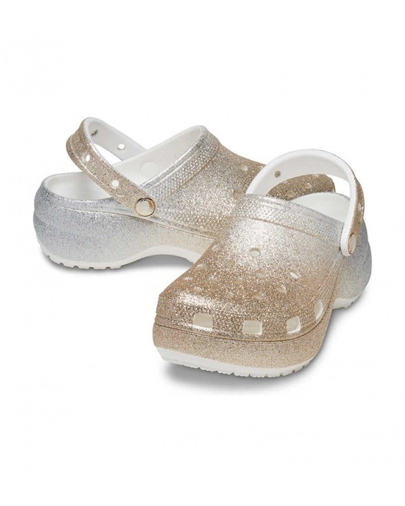 Classic-Clog-Women-White/Gold-207933-19B