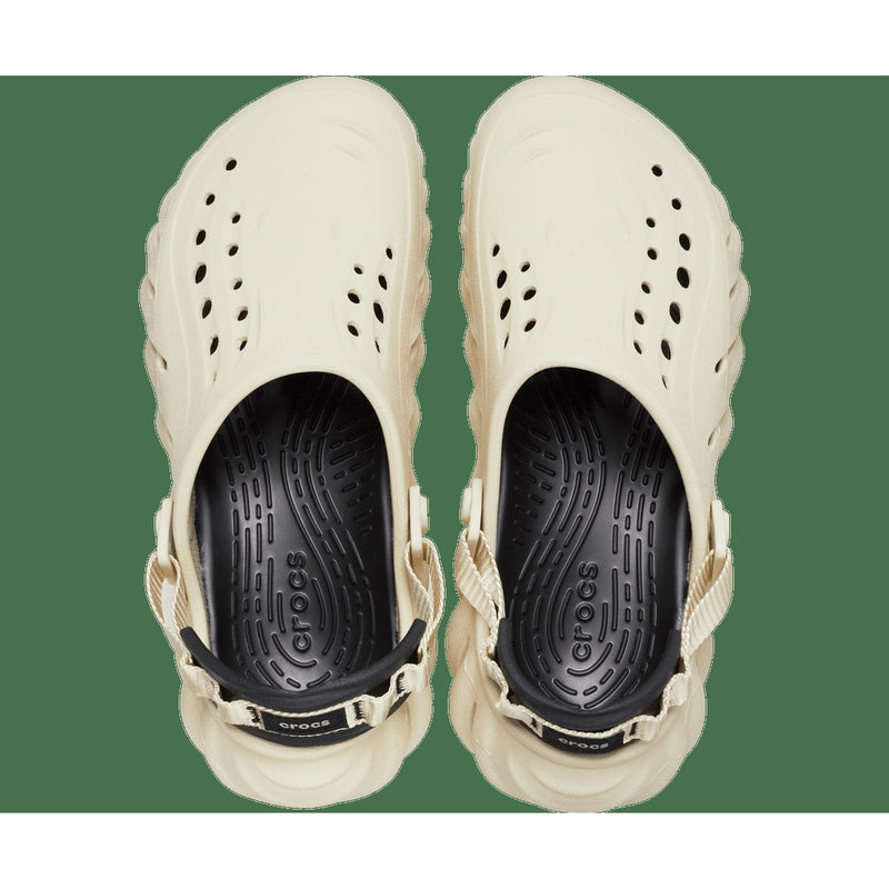 Echo-Clog-Unisex Adult-Bone/Black-207937-2YJ
