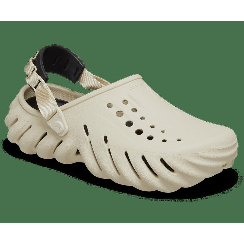Echo-Clog-Unisex Adult-Bone/Black-207937-2YJ
