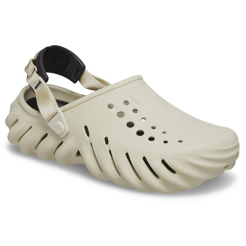 Echo-Clog-Unisex Adult-Bone/Black-207937-2YJ