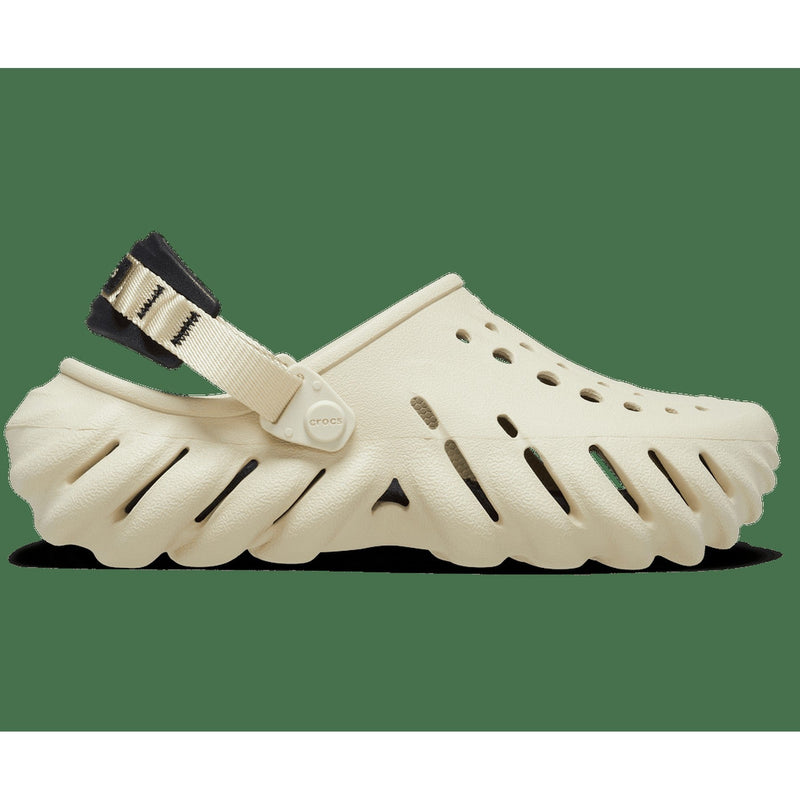 Echo-Clog-Unisex Adult-Bone/Black-207937-2YJ