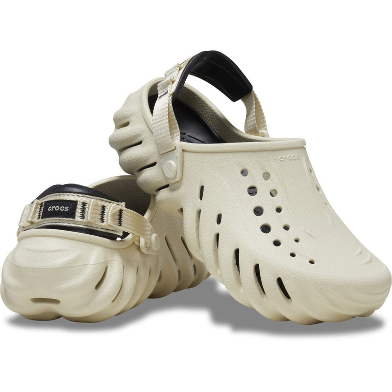 Echo-Clog-Unisex Adult-Bone/Black-207937-2YJ