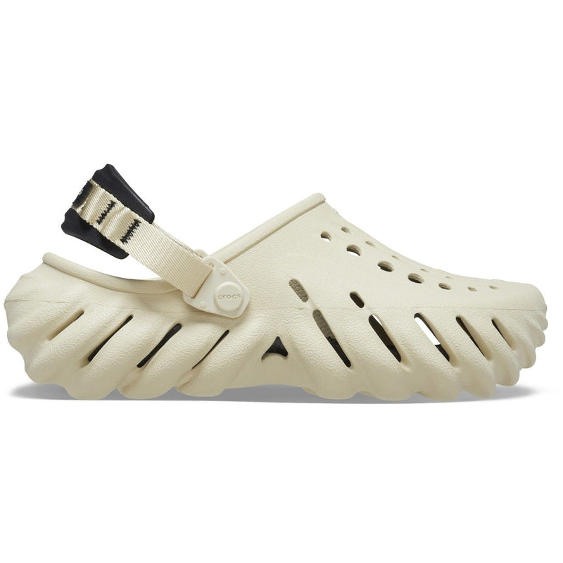 Echo-Clog-Unisex Adult-Bone/Black-207937-2YJ