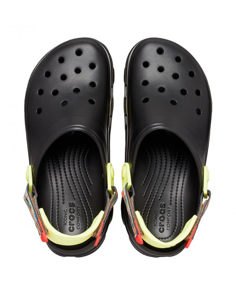 Classic-Clog-Unisex Adult-Black/Multi-208049-0C4