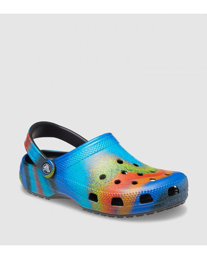 Classic-Clog-Unisex Adult-Black/Multi-208054-0C4