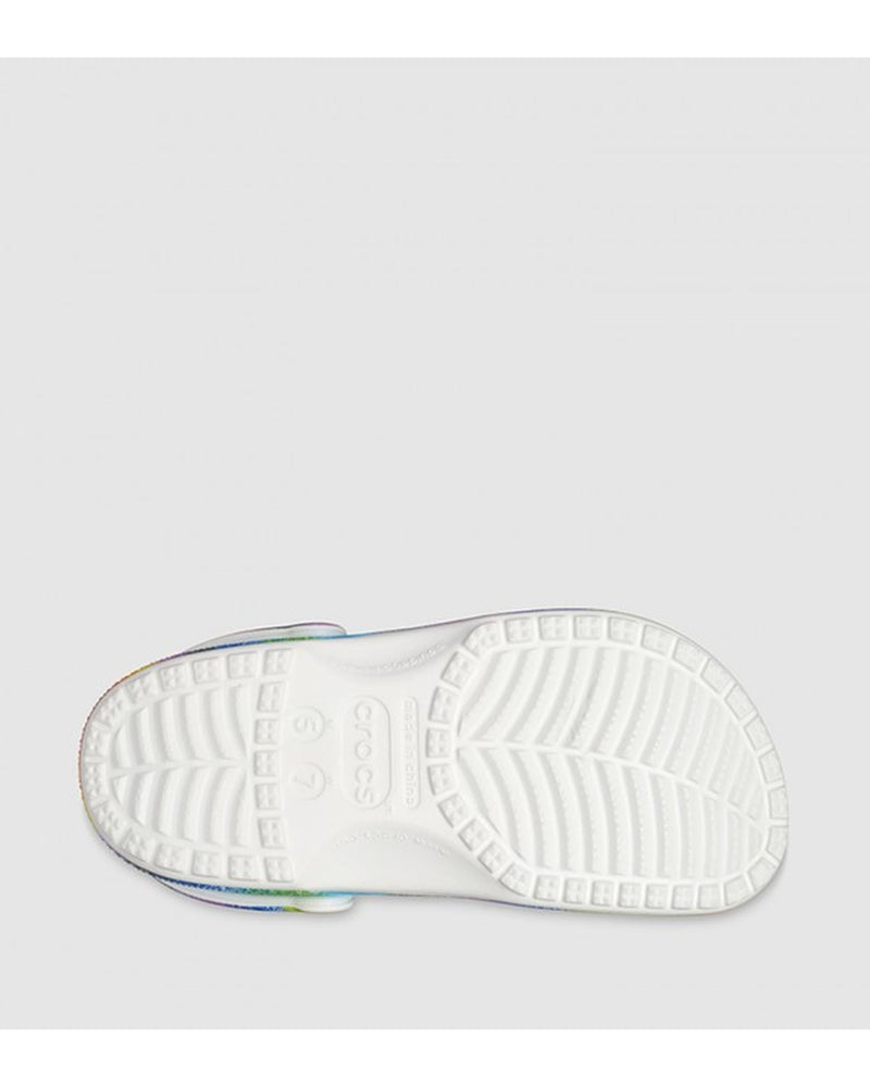 Classic-Clog-Unisex Adult-White/Multi-208054-94S