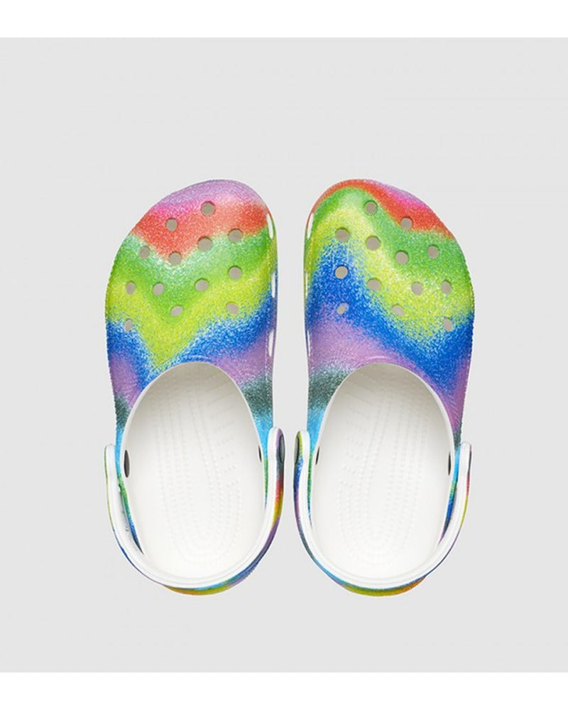 Classic-Clog-Unisex Adult-White/Multi-208054-94S