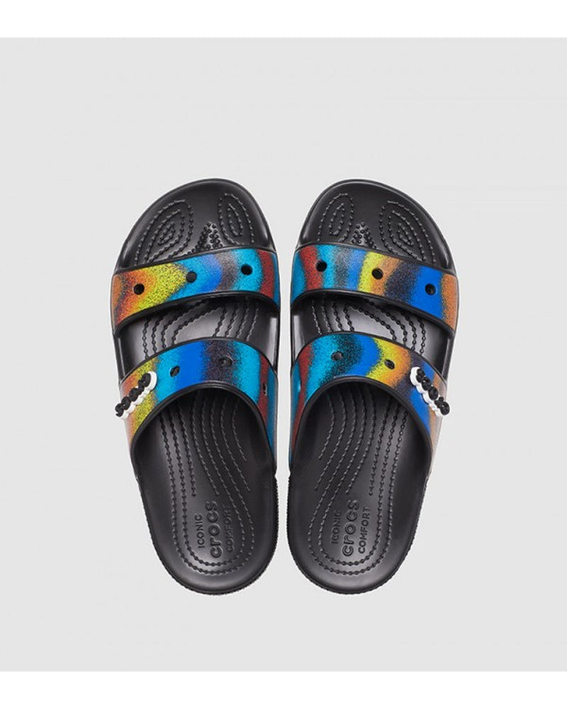 Classic-Sandal-Unisex Adult-Black/Multi-208055-0C4