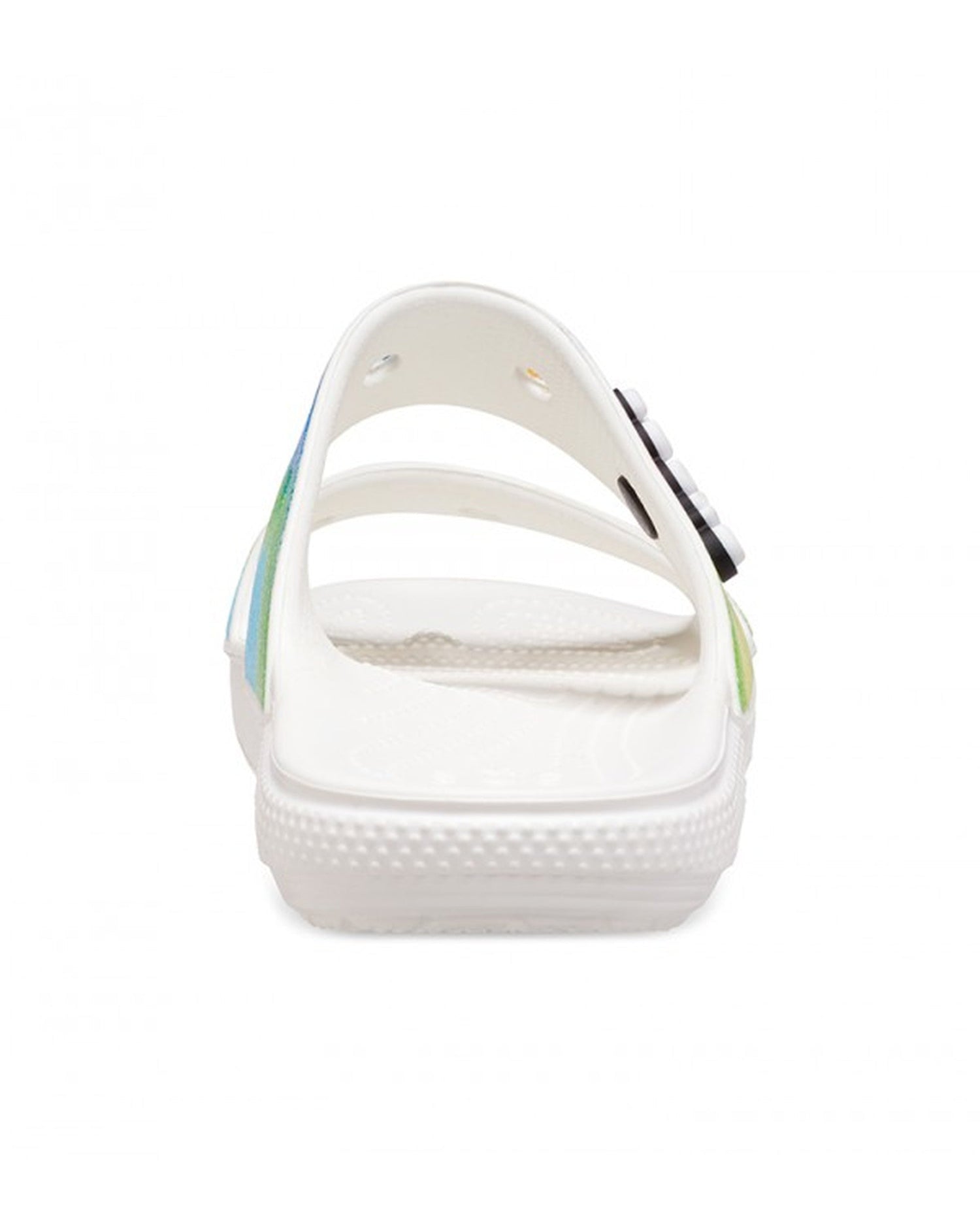 Unisex Adult-Crocs-Classic Sandal 208055-94S White/Multi-UK-10