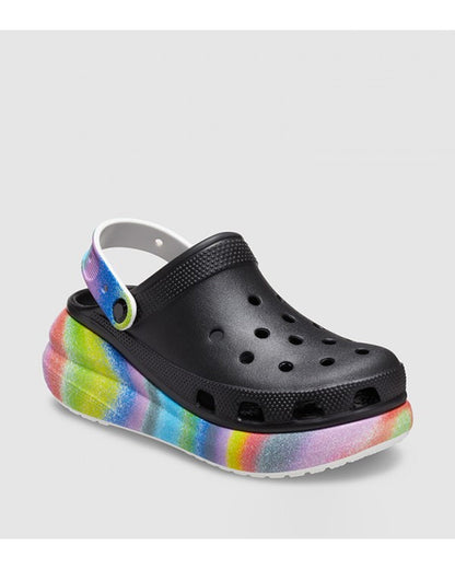 Unisex Adult-Crocs-Classic Clog 208057-0C4 Black/Multi-UK-10