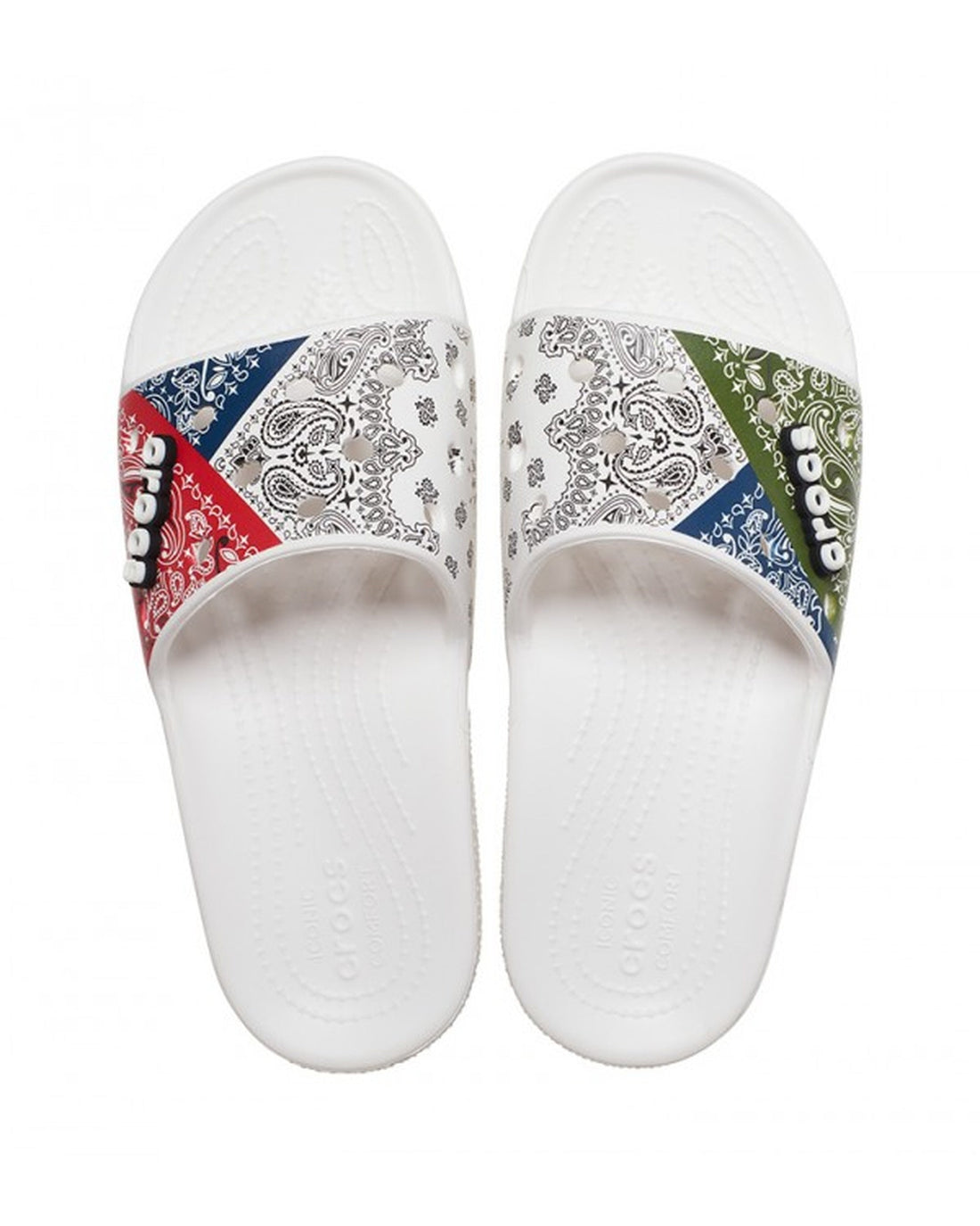 Unisex Adult-Crocs-Classic Slide 208064-90H Multi-UK-10