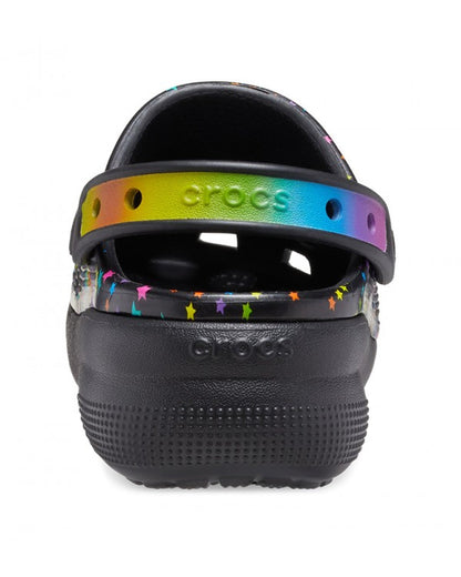 Classic-Clog-Kids-Black/Multi-208086-0C4