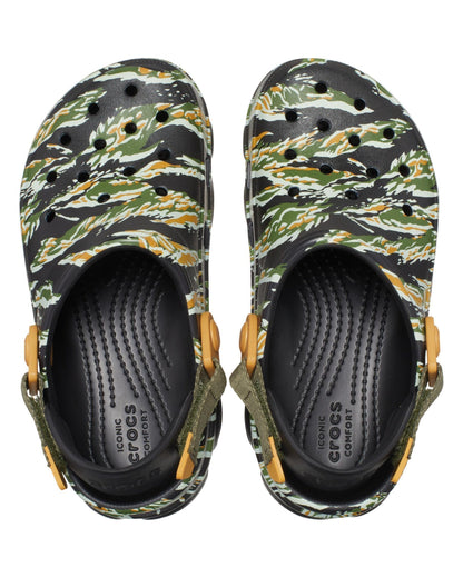 Crocs-Kids All-Terrain Clog 208092-0C4 Black/Multi-8-9 Years - 20.8 Cm