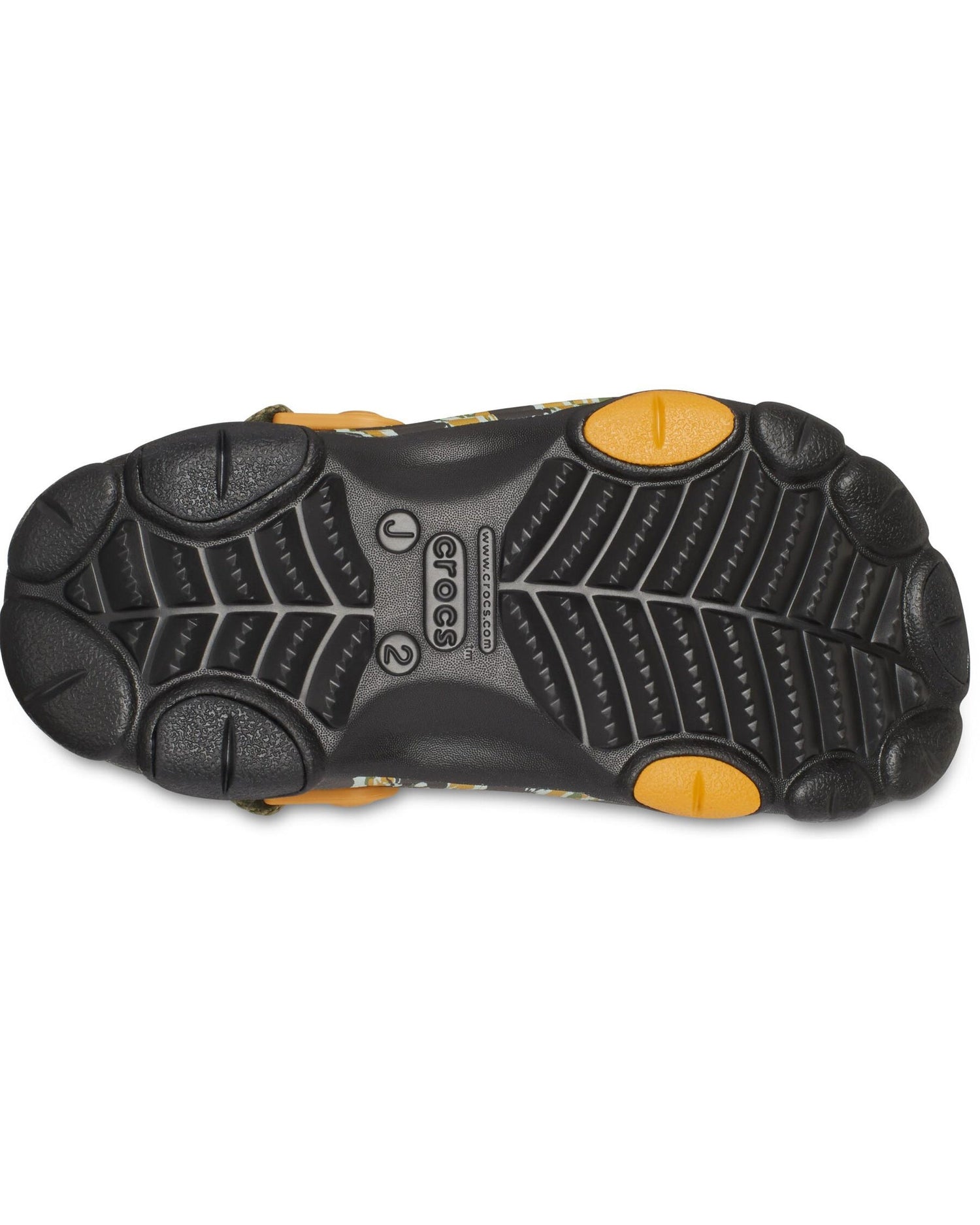 Crocs-Kids All-Terrain Clog 208092-0C4 Black/Multi-8-9 Years - 20.8 Cm