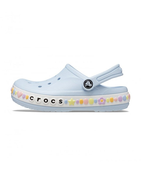 Crocs Bayaband Clog — Boys, Mineral Blue (208101)