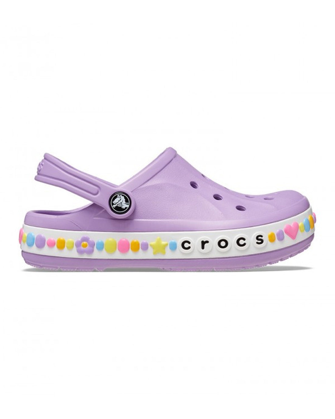 Crocs-Kids Bayaband Clog 208102-5PR Orchid-4 Years - 15.7 Cm